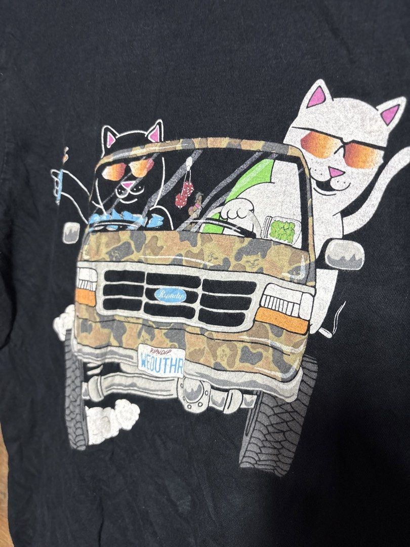 RIPNDIP Shirt (Category: Tshirts & Polo Shirts ) located in Aparri. Submitted by bry_thrifts (Listing ID 1465490454, Image 3). Description: Width: 18” Length: 26.5” Color rate: 10/10 Condition: 10/10 Issue: None.