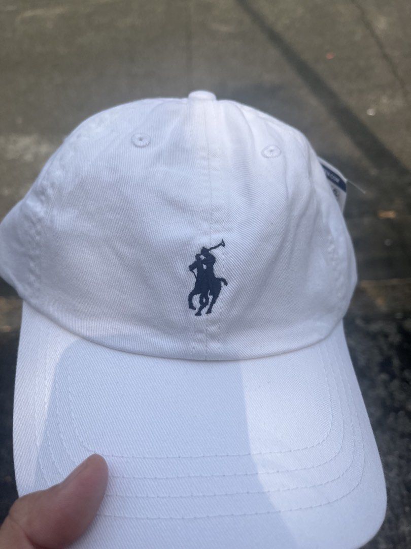 RL POLO (Category: Caps & Hats) located in Manila. Submitted by mavixcollection (Listing ID 1465500143, Image 3). Description: AVAILABLE ❗️Brand New Item : RL POLO small pony WHITE SALE Price❗️ : ₱999 add 100 for shipping and handling via J&T Before : ₱2,500 ❌ Size: OSFA / Adjustable Bnew - never worn Swipe for more details➡️ Color may vary due to lighting 💡 NO COD ❎ Payment : Gotyme & Gcash 💳 No refunds, No return, No exchange ❎ Secured packag