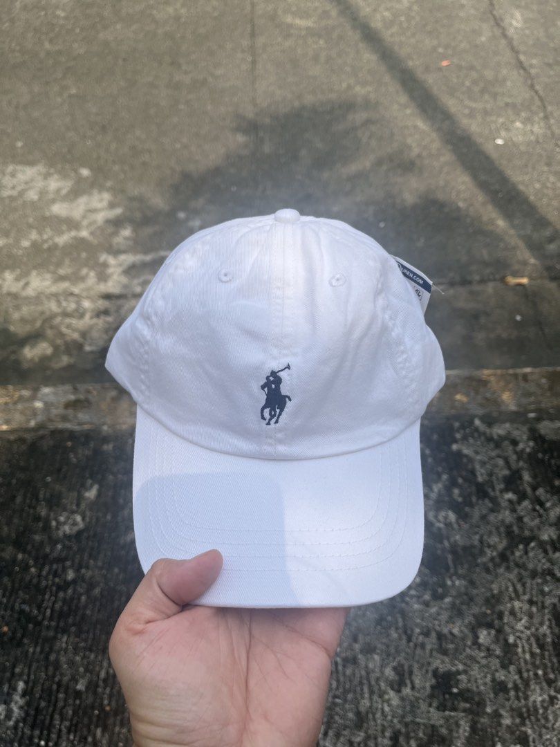 RL POLO (Category: Caps & Hats) located in Manila. Submitted by mavixcollection (Listing ID 1465500143, Image 2). Description: AVAILABLE ❗️Brand New Item : RL POLO small pony WHITE SALE Price❗️ : ₱999 add 100 for shipping and handling via J&T Before : ₱2,500 ❌ Size: OSFA / Adjustable Bnew - never worn Swipe for more details➡️ Color may vary due to lighting 💡 NO COD ❎ Payment : Gotyme & Gcash 💳 No refunds, No return, No exchange ❎ Secured packag