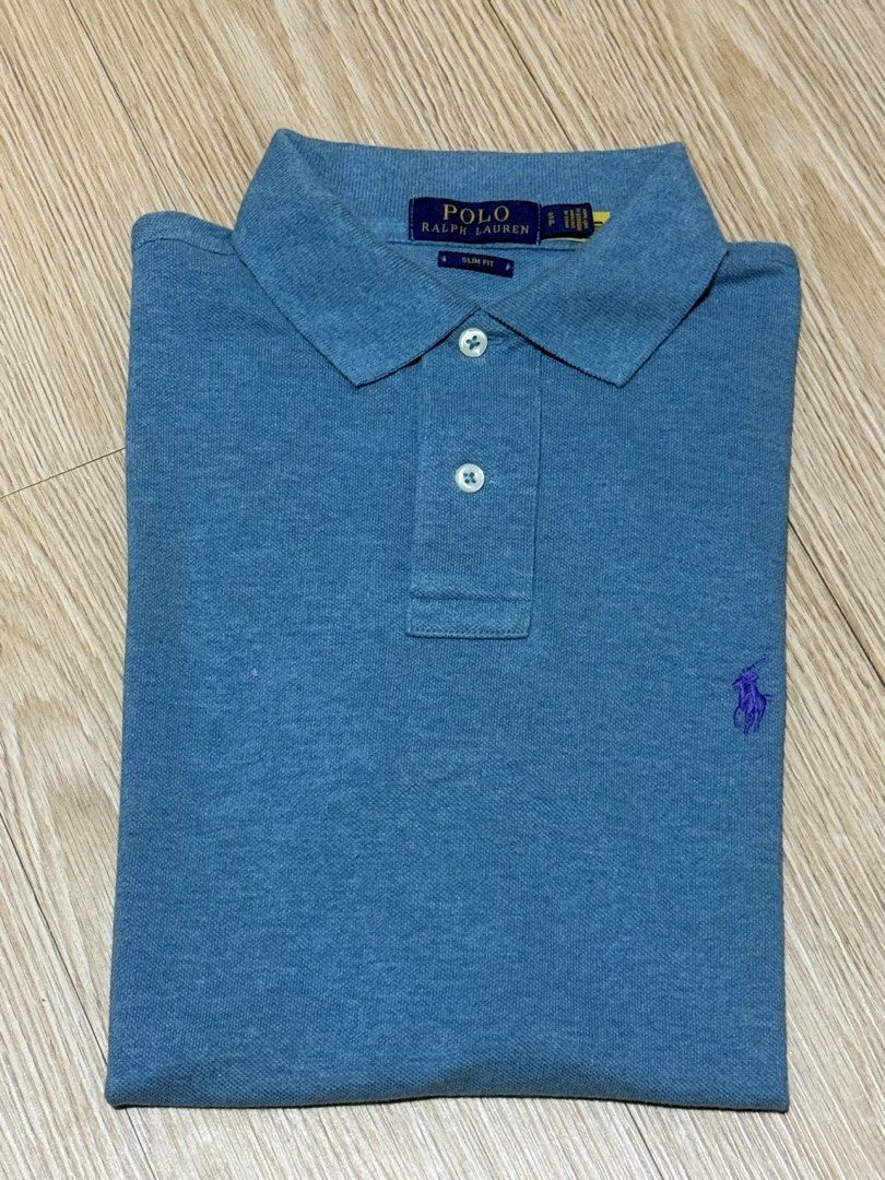 RL Poloshirt (Category: Tshirts & Polo Shirts ) located in Manila. Submitted by plonlineclothing (Listing ID 1465513305, Image 2). Description: ✨ AVAILABLE ✨ Polo Ralph Lauren Short Sleeve Polo Shirt in heather green 📏 Measurements: S on tag • Width: 16-17 inches • Length: 25 inches(front) 26 inches(back) Condition: Preloved, no issues. With scannable QR code. Color rate: 9.9/10 Tags are posted for your reference so you may check the item’s deta