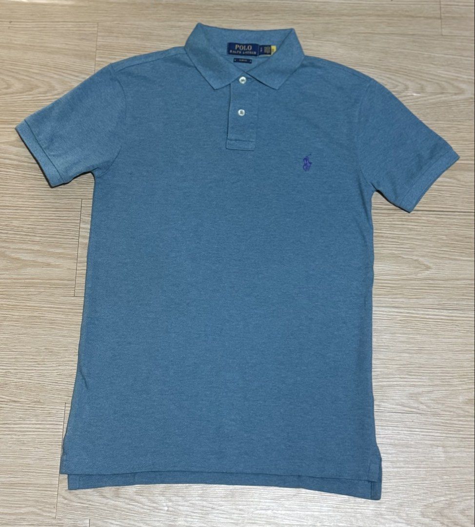 RL Poloshirt (Category: Tshirts & Polo Shirts ) located in Manila. Submitted by plonlineclothing (Listing ID 1465513305, Image 1). Description: ✨ AVAILABLE ✨ Polo Ralph Lauren Short Sleeve Polo Shirt in heather green 📏 Measurements: S on tag • Width: 16-17 inches • Length: 25 inches(front) 26 inches(back) Condition: Preloved, no issues. With scannable QR code. Color rate: 9.9/10 Tags are posted for your reference so you may check the item’s deta