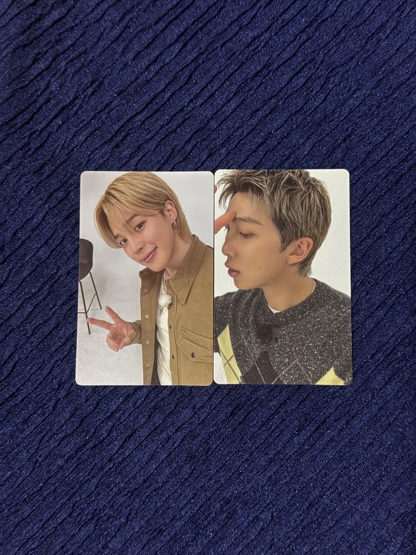 RM JIMIN ARIRANG WEV SELFIE POB SET (Category: K-Wave Merchandise) located in Caloocan City. Submitted by jk_xcl (Listing ID 1465549898, Image 1). Description: ₱380 +pf +sf x sensi prio payo 5 days dop gcash jnt visayas.