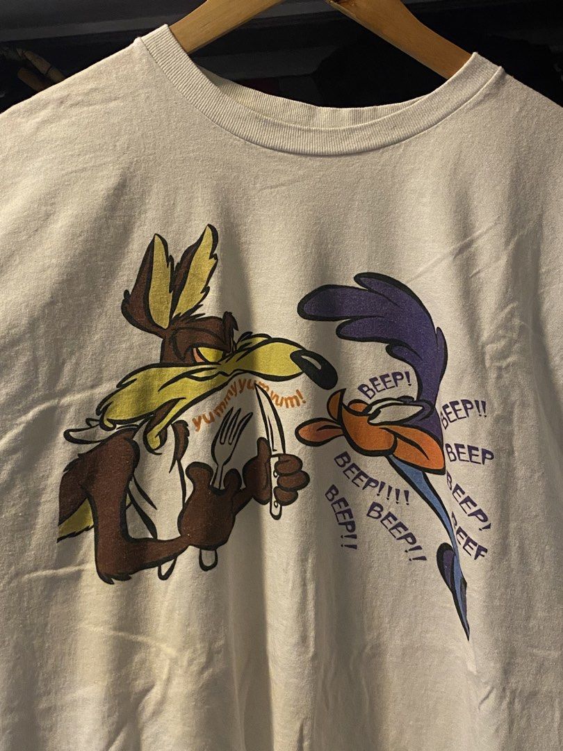 Roadrunner and coyote (Category: Tshirts & Polo Shirts ) located in Manila. Submitted by ds.ocxp (Listing ID 1465450507, Image 2). Description: 24x29 Cut tag hairline cracks.
