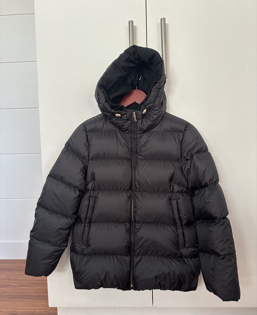 RUMERE Winter Puffer Jacket (Category: Coats, Jackets and Outerwear) located in Quezon City. Submitted by mikeylachua29 (Listing ID 1465572819, Image 2). Description: Good as brand new / used 2x only Washed cleaned and ready to wear Color: Black Condition: 10 / 10 Size: Small-Medium Measurement when laid flat Shoulder 15” Width: 19” Length: 23” Loc: Commonwealth QC .