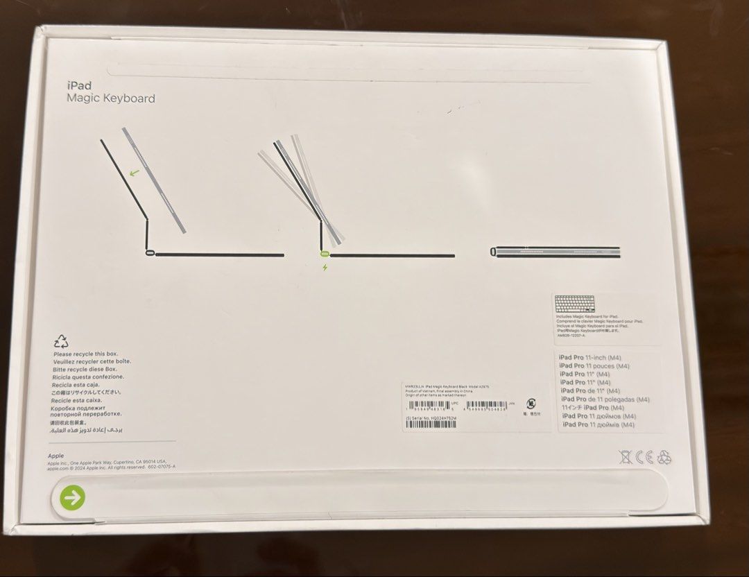 RUSH! New iPad Pro 11 M4 M5 Magic Keyboard - Black (Category: Computer Keyboard) located in Makati City. Submitted by beyond199 (Listing ID 1465489681, Image 3). Description: Hi! I am selling my new, open seal Apple Magic Keyboard for the iPad Pro 11 M4 / M5 in Black for 14,995 pesos only. NO SWAPPING. FIXED PRICE. Item is brand new. Just opened and kept back in the box. Purchased last month September 2026. Complete with original box and its orig