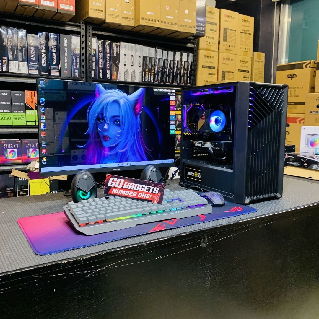 RYZEN 5 GAMING BUILD WITH GPU (Category: Desktops) located in Caloocan City. Submitted by brightfalcon.8419cc (Listing ID 1465470396, Image 1). Description: .