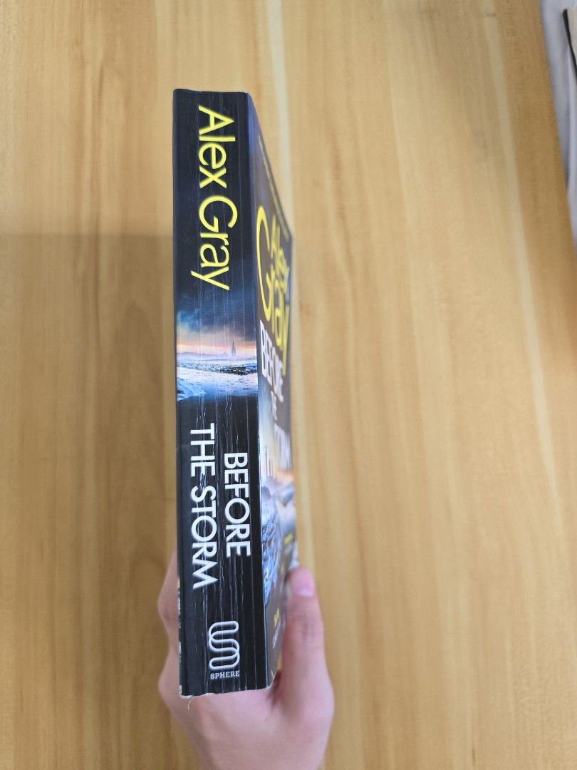 Before The Storm by Alex Gray (Category: Storybooks) located in Trece Martires City. Submitted by closette.ph (Listing ID 1465404822, Image 3). Description: 💌 click photos to view full item 🌷Genre : Mystery / Thriller - rfs : apartment cleanout 🌸 - Paperback Edition, authentic copy - personal preloved books - has signs of usage - colors may vary due to lighting.