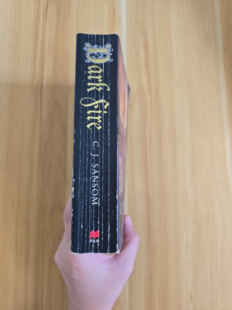Dark Fire by Cj Sansom (Category: Storybooks) located in Trece Martires City. Submitted by closette.ph (Listing ID 1465405352, Image 3). Description: 💌 click photos to view full item 🌷Genre : Mystery / Thriller - rfs : apartment cleanout 🌸 - Mass-market Paperback Edition - Authentic copy - personal preloved books - has signs of usage - colors may vary due to lighting.