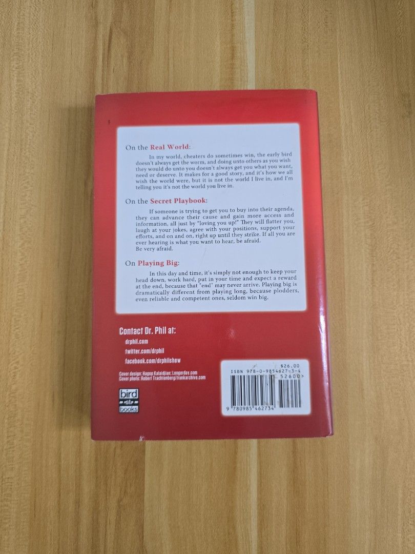(Hardcover) Life Code by Dr. Phil (Category: Storybooks) located in Trece Martires City. Submitted by closette.ph (Listing ID 1465410572, Image 2). Description: 💌 click photos to view full item 🌷Genre : Psychology / Self-help - rfs : apartment cleanout 🌸 - Hardback Edition, authentic copy - personal preloved books - has signs of usage - colors may vary due to lighting.