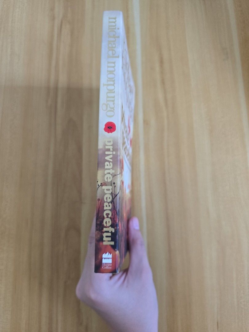 Private Peaceful by Michael Morpurgo (Category: Storybooks) located in Trece Martires City. Submitted by closette.ph (Listing ID 1465407199, Image 3). Description: 💌 click photos to view full item 🌷Genre : Historical Fiction / War - rfs : apartment cleanout 🌸 - Paperback Edition, authentic copy - personal preloved books - has signs of usage - colors may vary due to lighting.