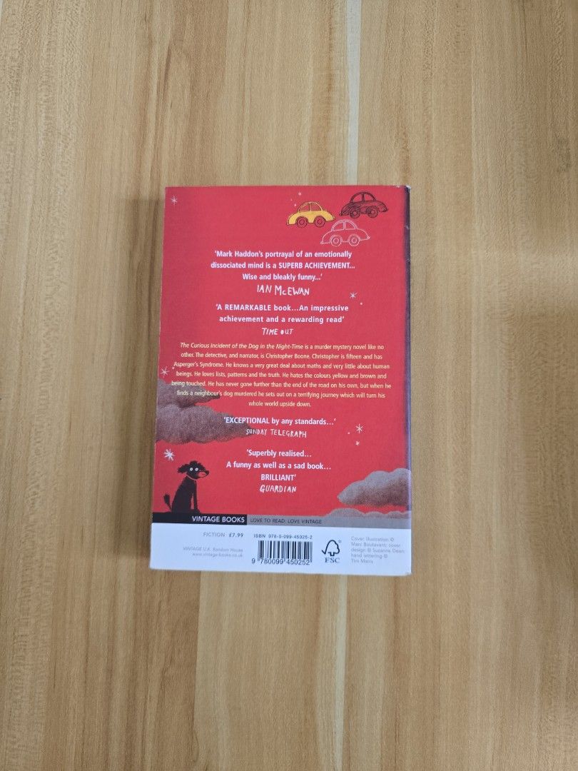 The Curious Incident by Mark Haddon (Category: Storybooks) located in Trece Martires City. Submitted by closette.ph (Listing ID 1465395553, Image 2). Description: .