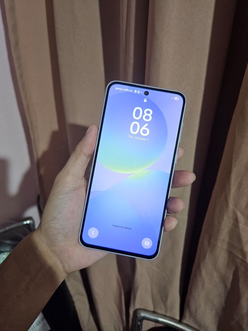 Samsung A36 5G (Category: Samsung) located in Las Pinas. Submitted by rcp123 (Listing ID 1465415086, Image 1). Description: Samsung Galaxy A36 5G color: Lavender ram: 6gb rom: 128gb main camera(triple) 50mp wide; 8mp ultrawide, 5mp macro front camera: 12mp wide battery: 5000mah Unit only No issue Makinis No dents.