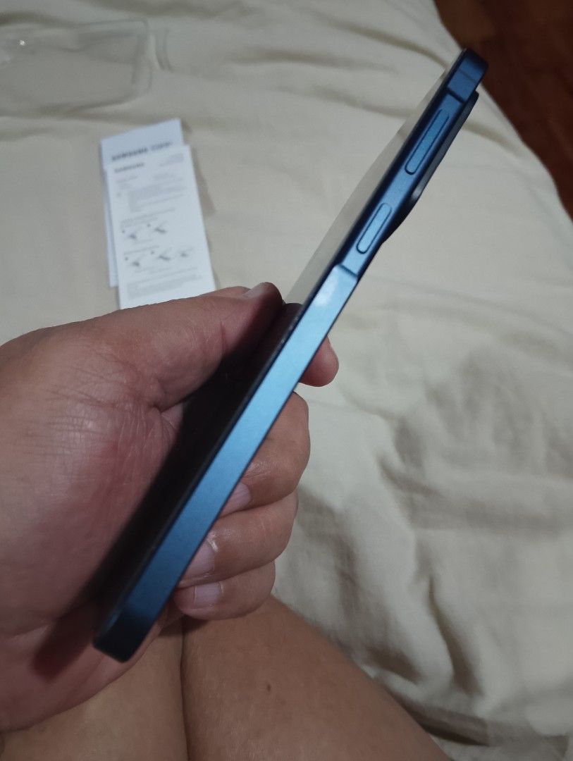 Samsung A57 5g 8/128gb (Category: Samsung) located in Quezon City. Submitted by bigmd (Listing ID 1465494460, Image 3). Description: Samsung A57 5g 8/128gb blue new complete with unused accesories opened box for checking only Rfs: extra phone .