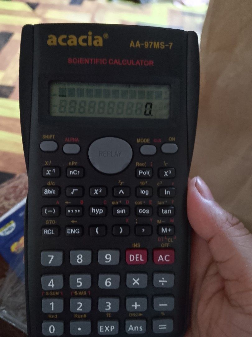 Scientific calculator (Category: Looking For) located in Agdangan. Submitted by athalia_arev.store (Listing ID 1465400086, Image 2). Description: Only used once kase naiwan yung sci cal sa bahay.