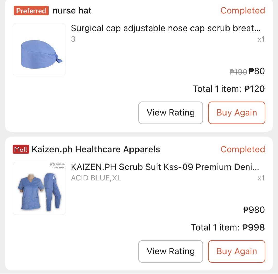 SCRUBS w free surgical cap (Category: Medical Supplies & Tools) located in Quezon City. Submitted by the.wardrobee (Listing ID 1465421920, Image 3). Description: TAKE ALL FOR 500! used for retdems.