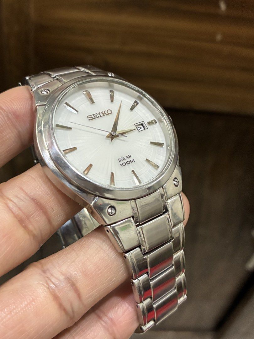 Seiko Solar Mens Watch (Category: Men's Watches) located in Manila. Submitted by tictac921 (Listing ID 1465434306, Image 2). Description: .