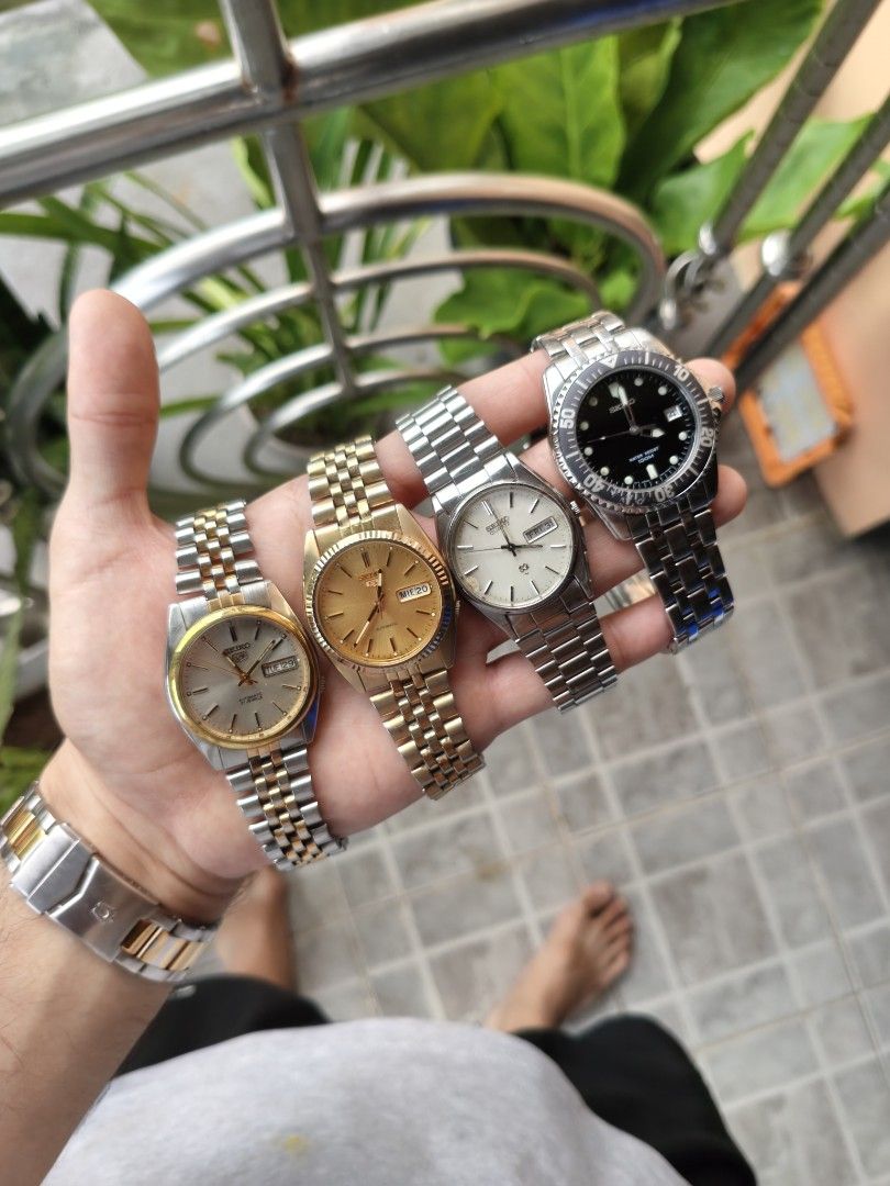 Seiko Vintage Watches (Category: Men's Watches) located in Tarlac. Submitted by irishign0593824 (Listing ID 1465529651, Image 3). Description: take all negotiable pa! offer lang..