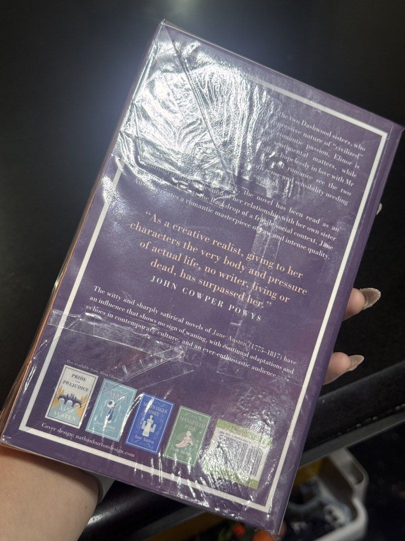 Sense & Sensibility (Category: Storybooks) located in Angeles City. Submitted by reneeyuzu (Listing ID 1465520148, Image 2). Description: - bought this on this app from another seller - rfs: bought the wrong edition - light tanning & foxing - sealed by the original seller - dm for more photos.
