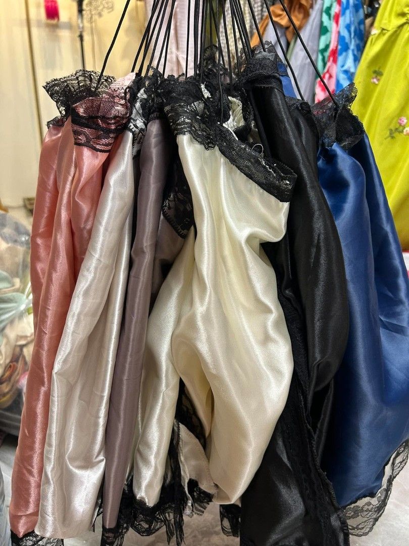 Silk Strappy Top (Category: Others Tops) located in Manila. Submitted by kayencee_27 (Listing ID 1465387334, Image 2). Description: Brandnew Silk Top With clear plastic Bust - 32"-38".