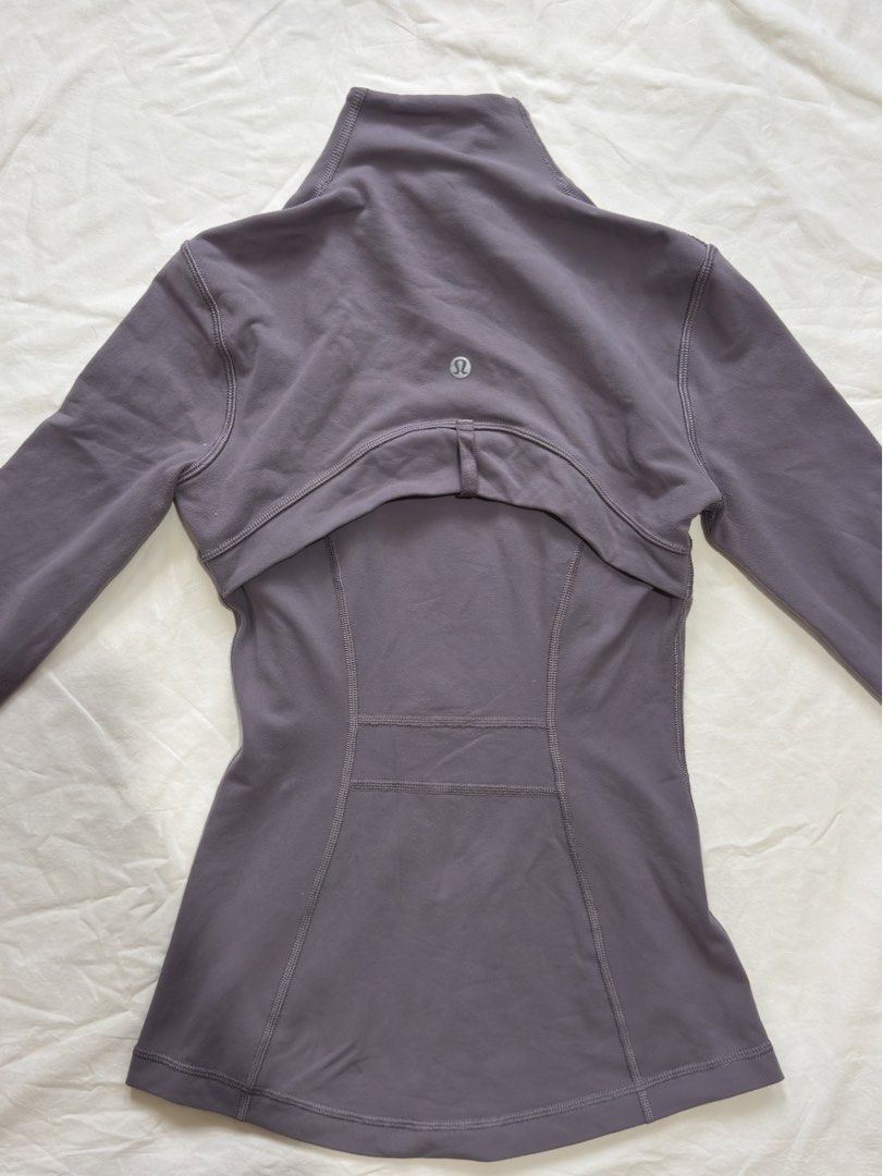 SIZE 2 • lululemon define jacket (dusky lavender) (Category: Activewear) located in Angeles City. Submitted by secondset (Listing ID 1465458358, Image 2). Description: 📌Please read my bio before ordering 💰MOP: GCash only 🚚MOD: J&T only ❕Due to limited replies allowed on the app we will not reply to lowballers Width: 11” Length: 25” Has minor lints but overall in great condition! .