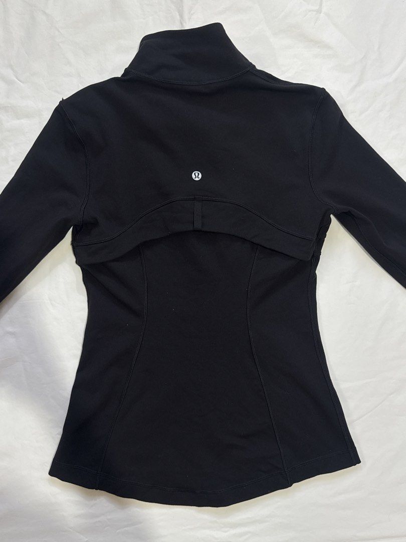 SIZE 4 • lululemon define jacket luon (black) (Category: Activewear) located in Angeles City. Submitted by secondset (Listing ID 1465457361, Image 3). Description: 📌Please read my bio before ordering 💰MOP: GCash only 🚚MOD: J&T only ❕Due to limited replies allowed on the app we will not reply to lowballers Width: 17” Waist: 13” Length: 25.5” Looks new! 2023 release .