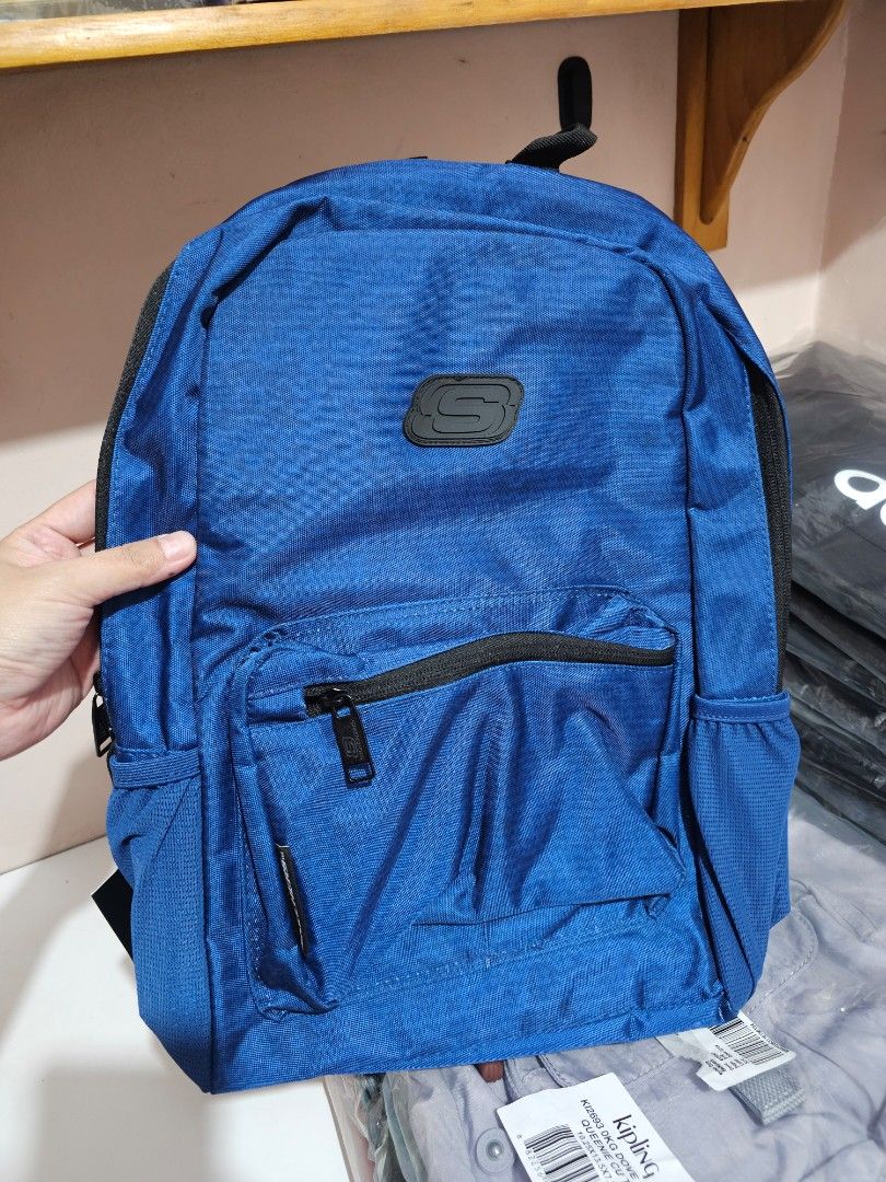 SKECHERS Backpack - Blue (Category: Backpacks) located in Quezon City. Submitted by senyoramaria2 (Listing ID 1465549283, Image 1). Description: SKECHERS Backpack Blue Recommended for grade school. #USpasabuy.