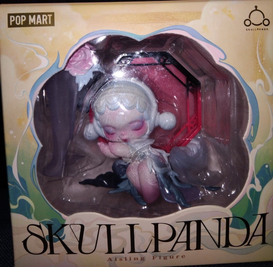 Skullpanda Blister Figures (Unsealed) (Category: Designer & Blind Box Toys) located in Quezon City. Submitted by cheshirrre (Listing ID 1465519696, Image 3). Description: - The Valentine's Day (Php 11,000) - A Tulip Invitation (Php 7,500) - Aisling (Php 1,300) - Covenant of the White Moon (Php 1,300) - Condition: A tiny barely noticeable paint chip on The Valentine's piece/stand plate, as well as on the side of the veil of Aisling - Can do nego, 