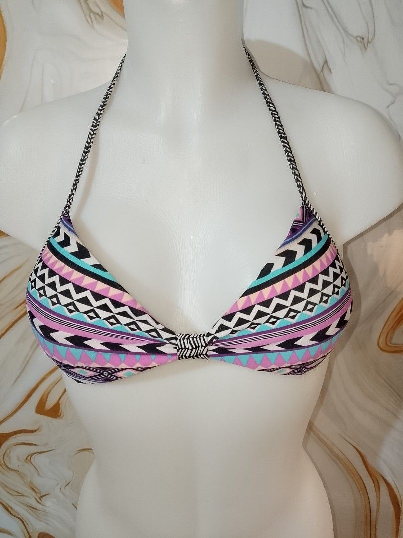 Small push up swimwear top multi colored Aztec print (Category: Bikinis & Swimsuits) located in Manila. Submitted by truecrystal-1407 (Listing ID 1465570927, Image 1). Description: .