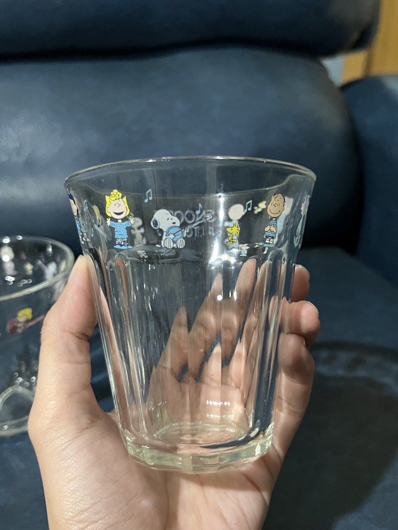 Snoopy Town Glass set (Category: Character Goods) located in Lucena. Submitted by aisanolshop (Listing ID 1465526555, Image 3). Description: No Box.