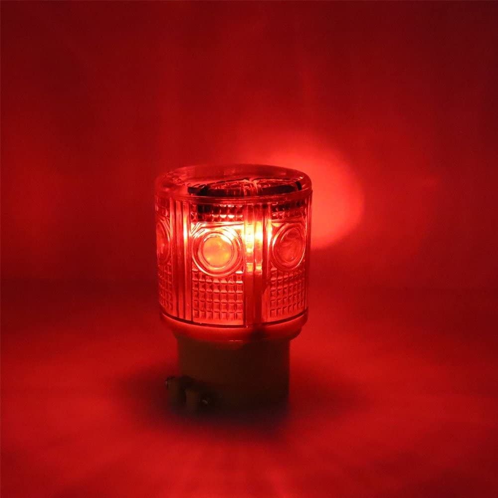 Solar Flashing Blinker Warning Light Green, Red (Category: Industrial Equipment) located in Manila. Submitted by bellenn (Listing ID 1465404041, Image 2). Description: Color: Red, Green Size: 12cm x 8cm Weight: 0.2kg Blinking No switch/ Automatic 6 pcs of led bulb light Battery capacity: 2.4v 1300mAh Solar panel: 0.3w 6v 50mA Waterproof: IP65 Mode flash 110 times/min Visual distance: ≥ 500m (in the dark) Brightness: 100LM This solar warning light