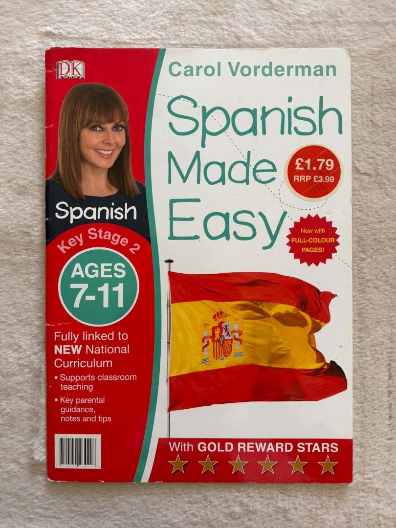 Spanish Made Easy - DK (Category: Storybooks) located in Santiago. Submitted by bookworm_club (Listing ID 1465430925, Image 1). Description: 📚no cancellation, return or exchange. 📚secondhand books. some books are in good condition while some has minimal flaws (foxing, creases, dog-eared pages, etc.) 📚reasonable haggling is allowed. 💰MOP: For same day pickup - CASH & BANK TRANSFER For shipping or scheduled pickup - BANK TRANSFER 🚚MOD: •Store 