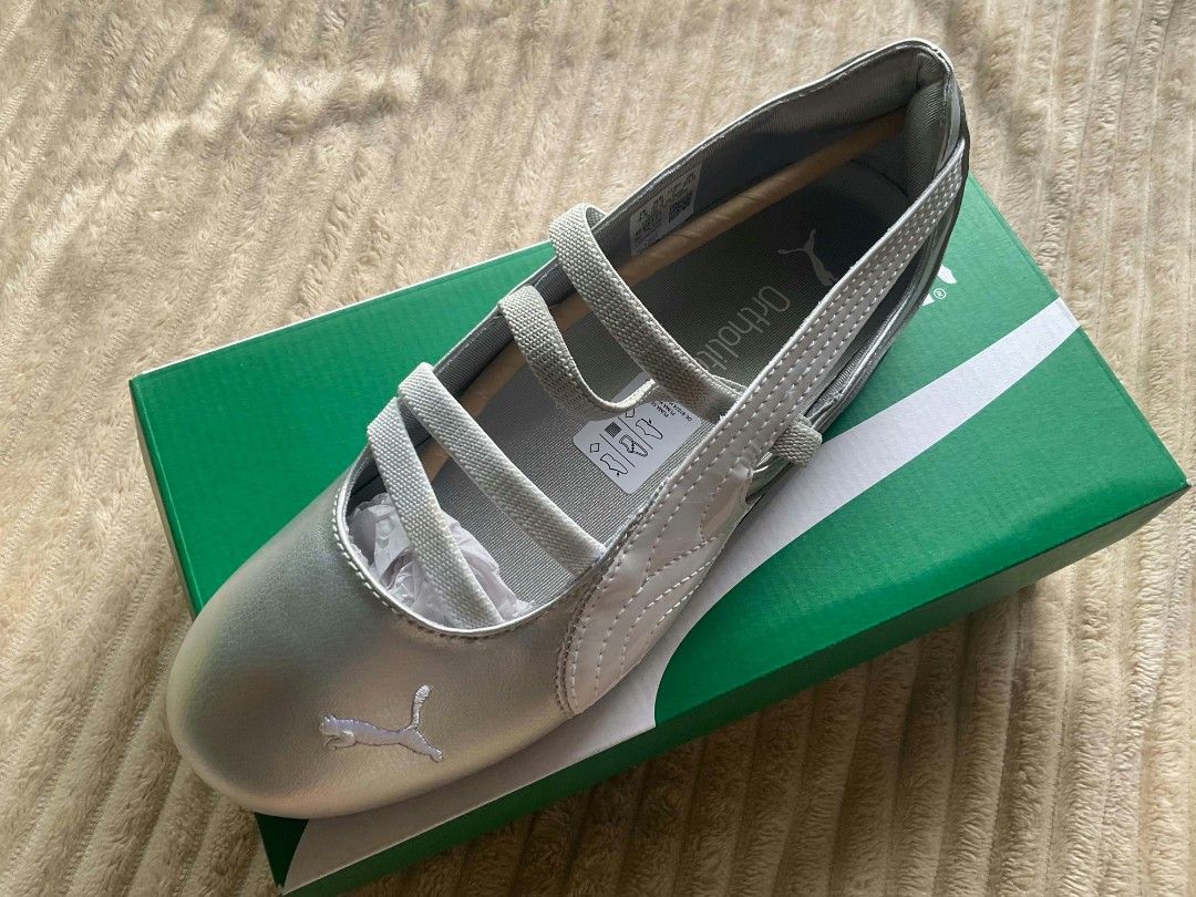 Speedcat Ballet Metallic Wns (Category: Sneakers) located in Caloocan City. Submitted by afulgencio72145 (Listing ID 1465481488, Image 2). Description: Speedcat Ballet Metallic Wns (Brand new) - no issue -Comes with original green and white Puma shoebox - size US 7 📍North Caloocan ₱4,800 (negotiable).