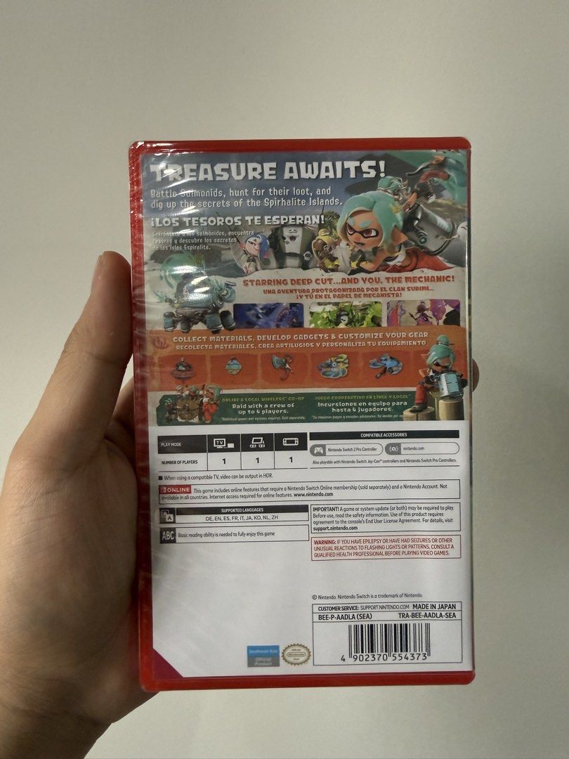 Splatoon Raiders - For Nintendo Switch 2 (Category: Nintendo) located in Rodriguez. Submitted by babytoothy (Listing ID 1465431293, Image 2). Description: 3.5k bnew from datablitz RFS: Will buy Pokopia instead.