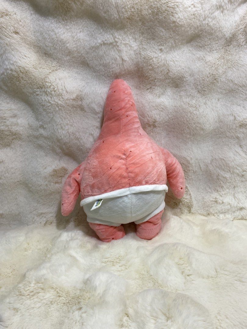 Spongebob Squarepants “Patrick Star in undies” plush (Category: Plushies & Soft Toys) located in Kalibo. Submitted by ollie_stuffshop (Listing ID 1465403438, Image 2). Description: 30cm x 21cm Before you send your inquiries: ❗️Last Price is already posted ❗️Manage your expectations, WYSIWYG ❗️May need washing ❗️Dropoff is every Wednesday & Sunday.