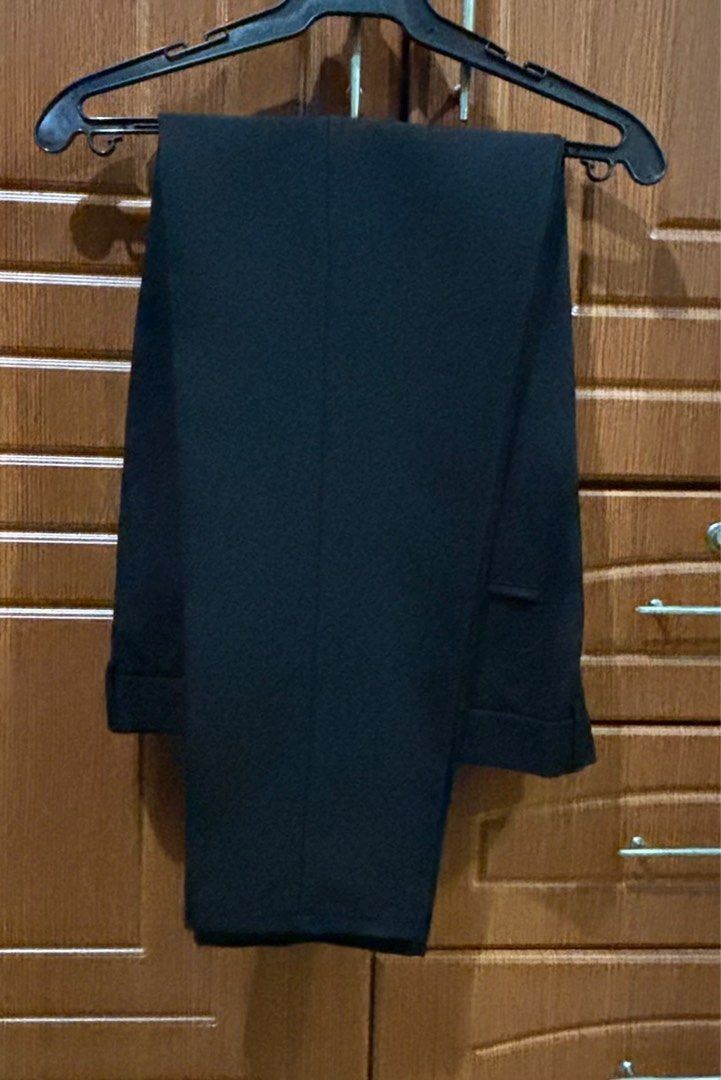 St. Anthony Men's Black Pants Size 36 (Category: Trousers) located in Quezon City. Submitted by garagesale2026 (Listing ID 1465389037, Image 2). Description: - Used once (attended a wedding) - In very good condition - Length: 39".