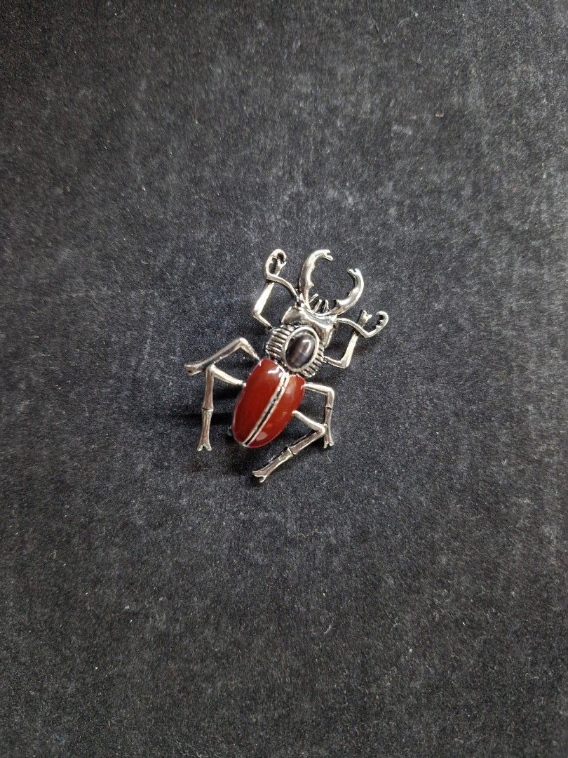 Stag Beetle Brooch (Category: Brooches) located in Taguig. Submitted by mommaschoice (Listing ID 1465511124, Image 1). Description: Brand New Unisex Use Beautifully crafted design Lightweight won't damage the fabric Ships nationwide.