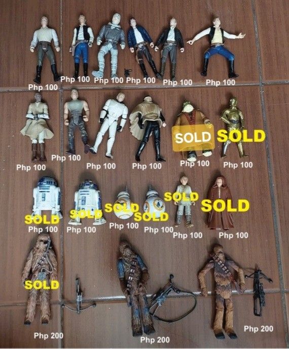 Star Wars 3.75 Action Figures Set 7 (Category: Figurines & Statues) located in Pasig City. Submitted by liezel-liezel (Listing ID 1456270510, Image 1). Description: NASA PICTURE ANG PRICE Pasig City location Shippingat your expense.