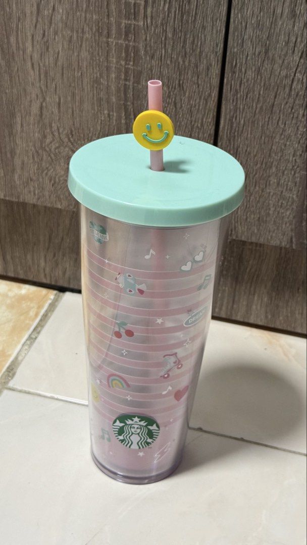 Starbucks Korea Summer (Category: Water Bottles & Tumblers) located in Manila. Submitted by sbgrill (Listing ID 1465556273, Image 1). Description: Brand new Starbucks Korea Summer smiley 20oz Venti ₱1000 plus ship 📍Manila.