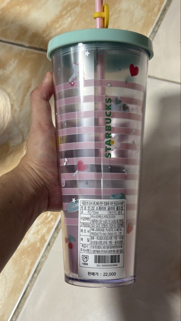 Starbucks Korea Summer (Category: Water Bottles & Tumblers) located in Manila. Submitted by sbgrill (Listing ID 1465556273, Image 3). Description: Brand new Starbucks Korea Summer smiley 20oz Venti ₱1000 plus ship 📍Manila.
