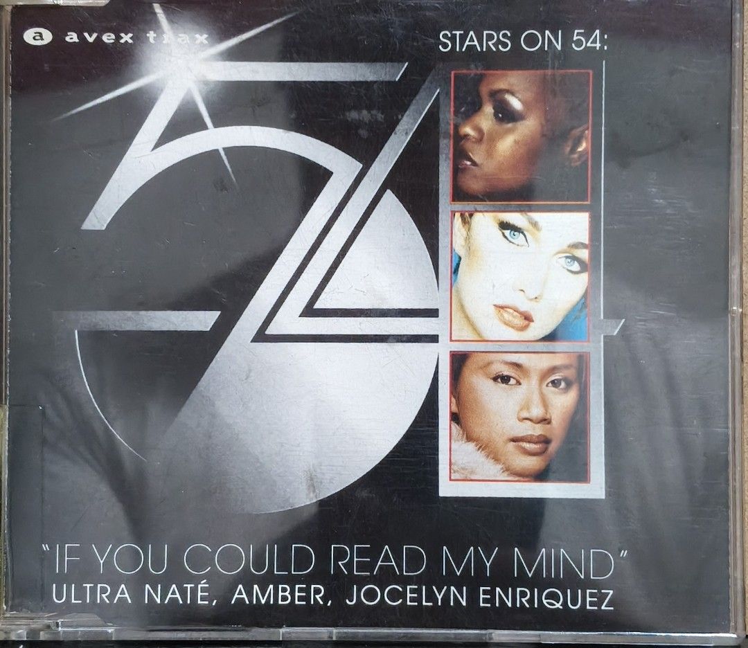 Stars On 54 If You Could Read My Mind CD (Category: CDs & DVDs) located in Manila. Submitted by ruelcabrer77078 (Listing ID 1465433839, Image 1). Description: - Artist: Stars On 54 (Ultra Naté, Amber, Jocelyn Enriquez) - Featured Hit: If You Could Read My Mind (from the Miramax movie '54' soundtrack) - Label/Release: Avex Trax - Tracklist: 10 tracks total, including original mixes and Hex Hector remixes - Condition/Inclusions: Jewel case packagin