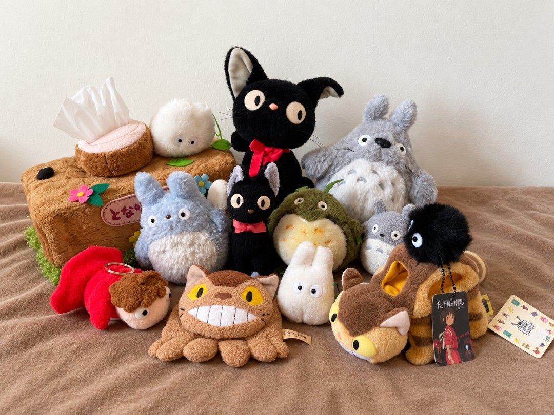 Studio Ghibli items/ plushies (Category: Plushies & Soft Toys) located in La Trinidad. Submitted by honeysplushies2 (Listing ID 1465521954, Image 1). Description: mix sizes conditions are good po may one only na medyo fade but Keri to read padin. 12pcs SUN ARROWS all .