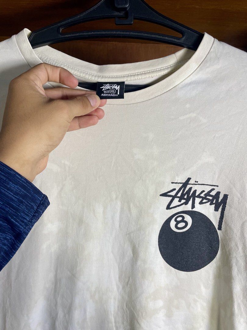 STUSSY (Category: Tshirts & Polo Shirts ) located in Davao. Submitted by the_rare_hustla (Listing ID 1465507272, Image 3). Description: Stussy Test Strike Pigment Issue Not Sure if Dyed Tee ba to or Bleach Stain sya Need Wash Only Color rate 10/10 Width - 23 Length - 30 Size XL on tag Fit to Large-XL Dm If Interested!.