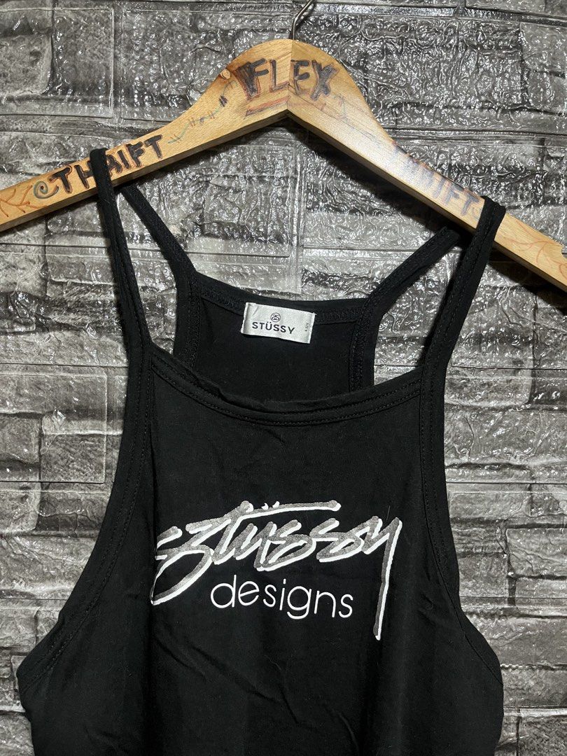 Stussy Crop Tank Top (Category: Sleeveless) located in Manila. Submitted by flex_curation (Listing ID 1465407912, Image 2). Description: 17x20 IN VERY GOOD CONDITION BACOOR CAVITE LOC.