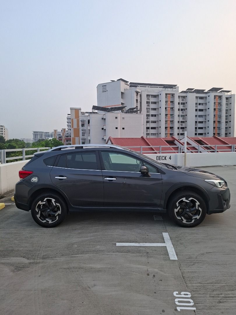 Subaru XV 2.0i-S EyeSight [MY20] (A) (Category: Used Cars) located in Singapore. Submitted by blim1974 (Listing ID 1465506914, Image 3). Description: SUBARU XV 2.0i-S AWD CVT 2.0L Boxer engine, AWD, CVT automatic transmission, producing 154bhp, pre-collision braking, lane departure warning, adaptive cruise control. Electric seats, LED headlights, Bluetooth, keyless entry, Apple CarPlay, Android Auto!.
