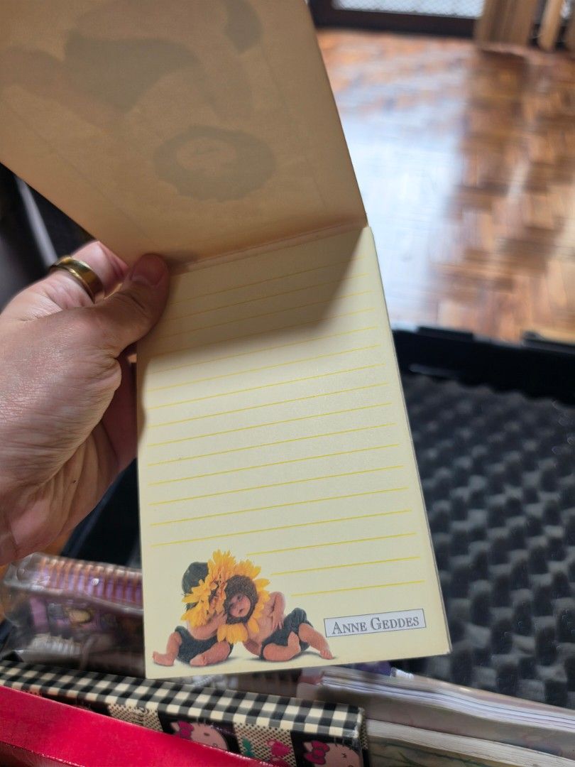 Sunflower Baby Yellow Notepad (Lined) (Category: Stationery & School Supplies) located in Quezon City. Submitted by snowflakes.specials (Listing ID 1465434873, Image 1). Description: Never used.