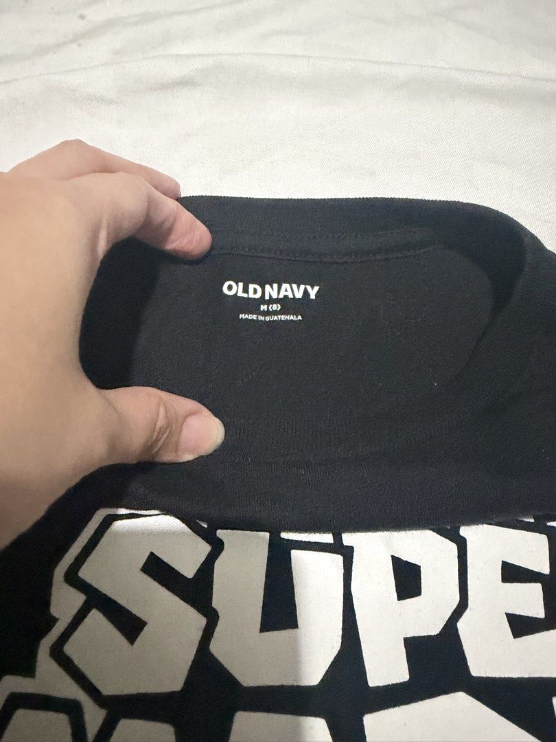 Super Mario Longsleeve Shirt (Category: Babies & Kids Fashion) located in Mandaluyong City. Submitted by michgrayb.Enterprise (Listing ID 1465530421, Image 2). Description: Old Navy original Super Mario tees 8y .