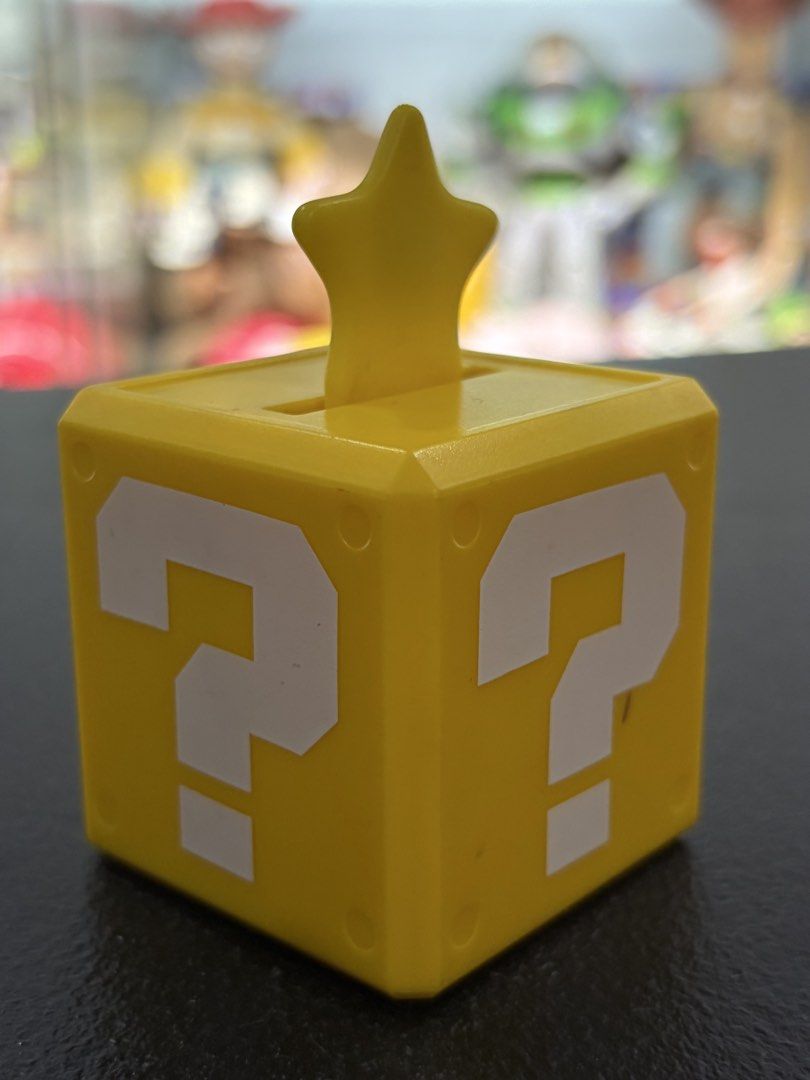 Super mario starbox (Category: Action & Battle Toys) located in Makati City. Submitted by tomypom (Listing ID 1465544858, Image 3). Description: Authentic Super mario Starbox Star box 189 pesos only! .