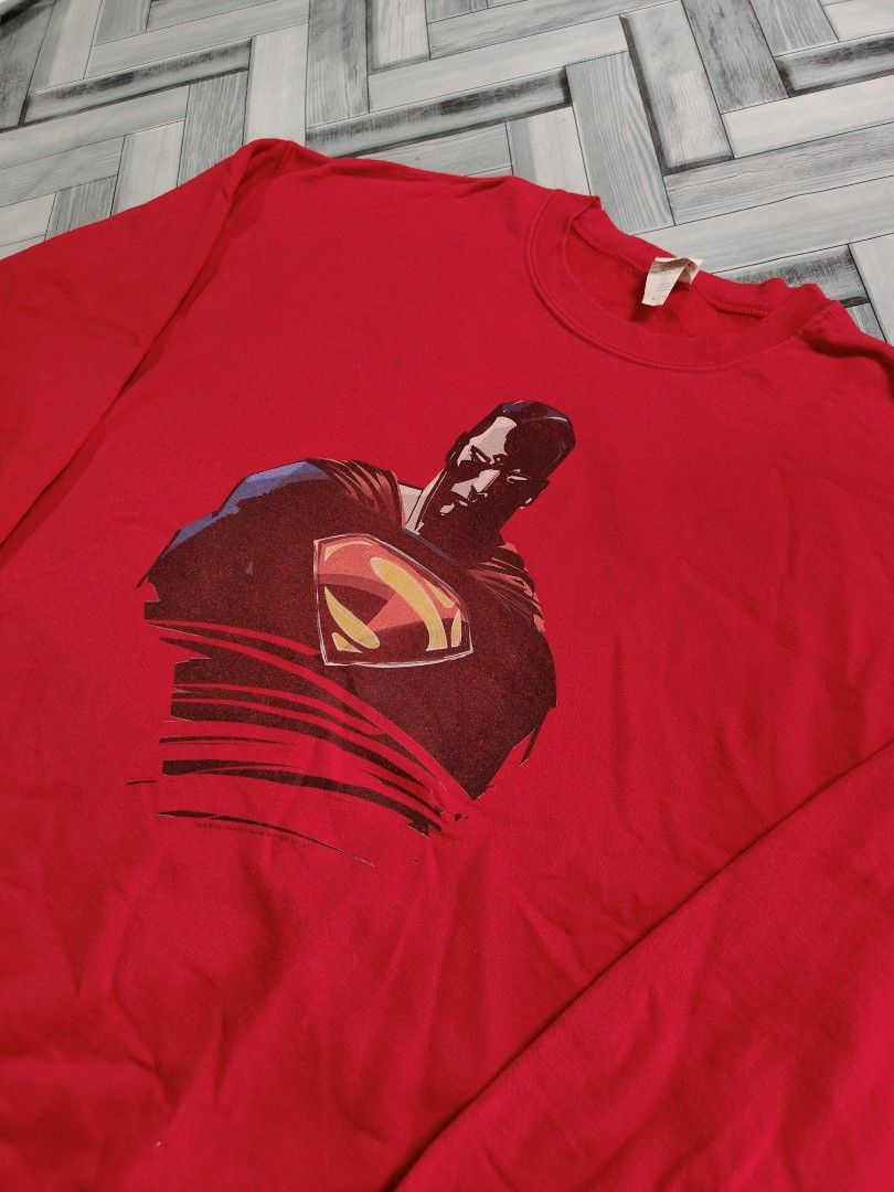 Superman Gildan Tag (Category: Hoodies) located in Tacurong. Submitted by groovyf1nds (Listing ID 1465407041, Image 3). Description: Superman Gildan Tag Condition: Excellent Color rate: 10/10 Size: XL Dimes: 25.5 width, 29 length.