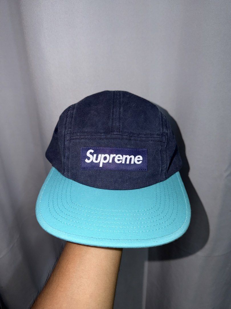 SUPREME 5 PANNEL CAP (Category: Caps & Hats) located in Manila. Submitted by triptothrift7 (Listing ID 1465571285, Image 2). Description: pm me for fast transaction! SUPREME 5 PANNEL CAP adult size no issue excellent condition color rate 9/10 authentic legit mode of payment gcash or bank transfer location Biñan laguna.
