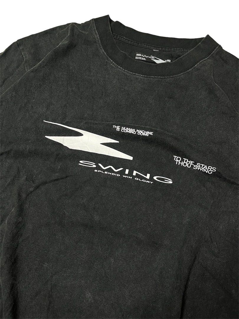 S.W.G Acid Washed (Category: Tshirts & Polo Shirts ) located in Leon. Submitted by fluffythriftshop (Listing ID 1465497574, Image 2). Description: S.W.G Size : XL - XXL No issue Excellent Condition .